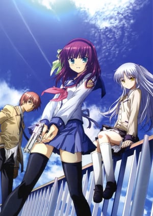 『Angel Beats!』 メインビジュアル （各画像はそれぞれの権利者が権利を保有しています）