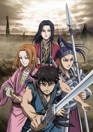 キングダム(第2シリーズ) メインビジュアル （各画像はそれぞれの権利者が権利を保有しています）