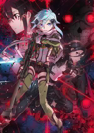 ソードアート・オンラインII メインビジュアル （各画像はそれぞれの権利者が権利を保有しています）