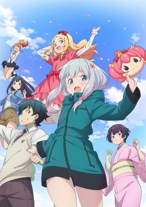 エロマンガ先生 メインビジュアル （各画像はそれぞれの権利者が権利を保有しています）
