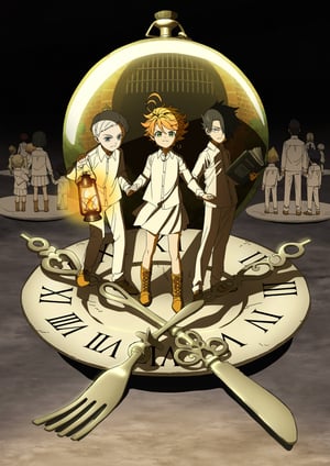 約束のネバーランド メインビジュアル （各画像はそれぞれの権利者が権利を保有しています）
