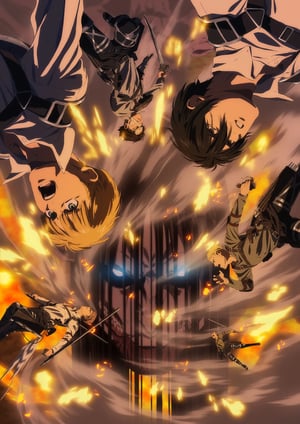 進撃の巨人 The Final Season 完結編 メインビジュアル （各画像はそれぞれの権利者が権利を保有しています）