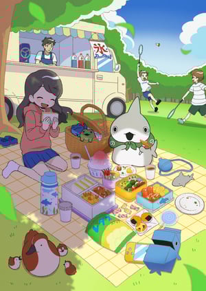 おでかけ子ザメ メインビジュアル （各画像はそれぞれの権利者が権利を保有しています）