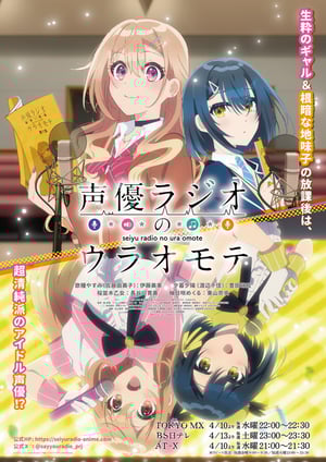 声優ラジオのウラオモテ メインビジュアル （各画像はそれぞれの権利者が権利を保有しています）