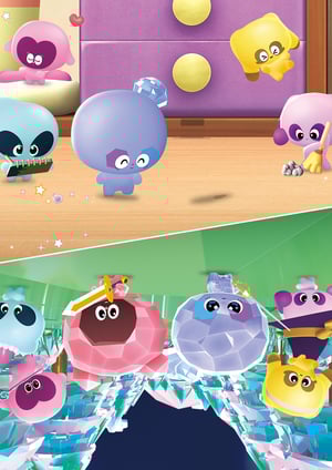 ぷにるんず ぷに3 メインビジュアル （各画像はそれぞれの権利者が権利を保有しています）