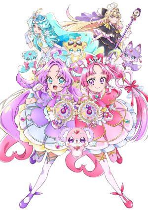 『名探偵プリキュア！』 メインビジュアル （各画像はそれぞれの権利者が権利を保有しています）
